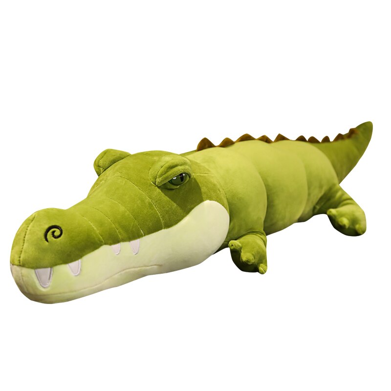 Lifelike Crocodile Plush Toy Stuffed Simulation Alligator Doll Kids Toys Room Sofa Decor Soft Ocean Animals Plush Pillow