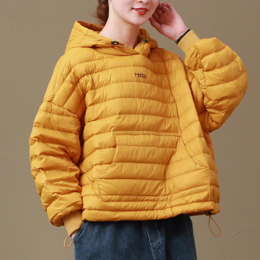 Light and Thin Winter Hooded Down Coat