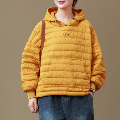 Light and Thin Winter Hooded Down Coat