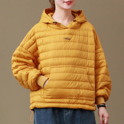 Light and Thin Winter Hooded Down Coat