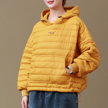 Light and Thin Winter Hooded Down Coat