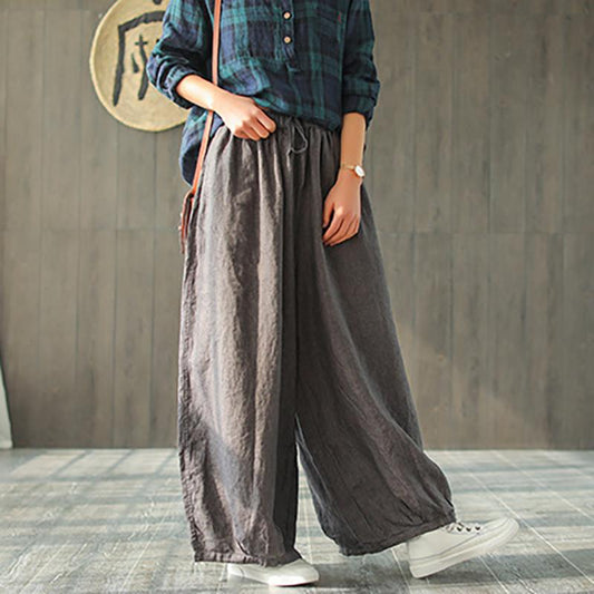 Linen Casual Spring Wide Leg Pants