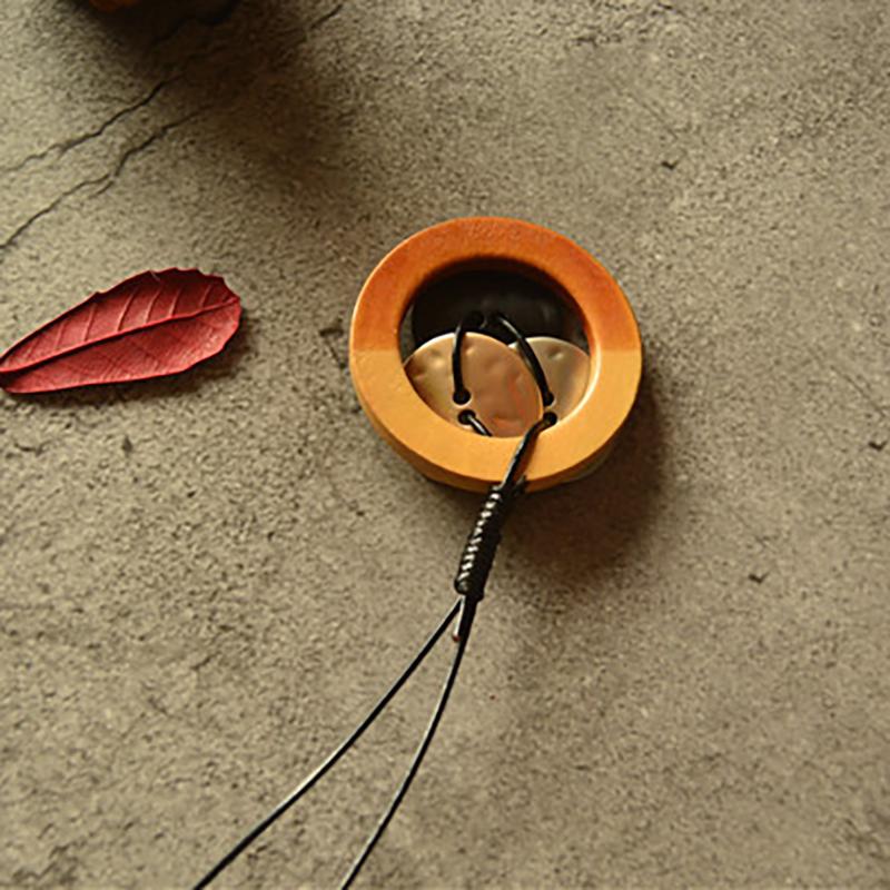 Literary Geometric Round Square Long Necklace