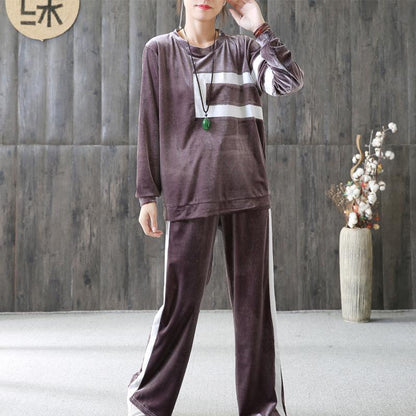 Loose Autumn Women Fashion Sportswear Suit