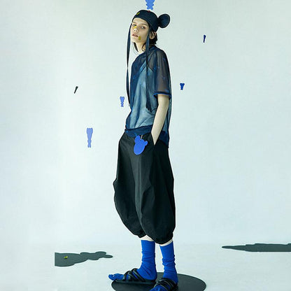 Loose Casual Drop Crotch Harem Pants