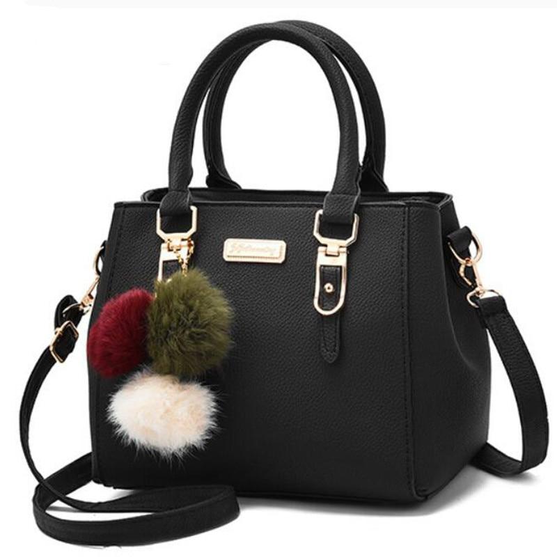 Luxury Handbag Women Bags Women Hairball Shoulder Bag - Zebrant