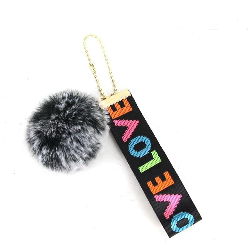 Luxury Handbag Women Bags Women Hairball Shoulder Bag - Zebrant