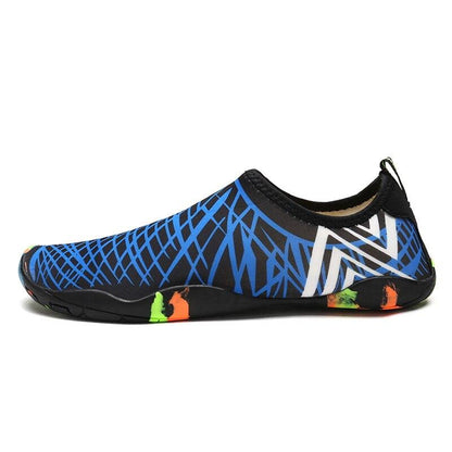 Shoes Comfortable First Layer Cowhide Leather Outdoor Sneakers Men Breathable Hiking Sports Boots Big Size 38-50 - Zebrant