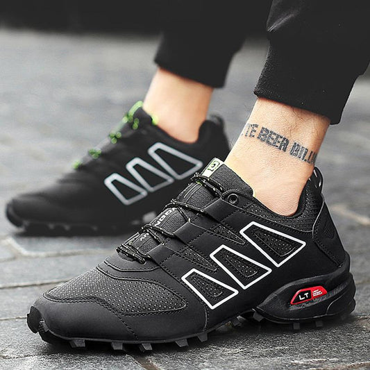 Men's Outdoor Hiking Shoes Climbing Sport Breathable Sneakers - Zebrant