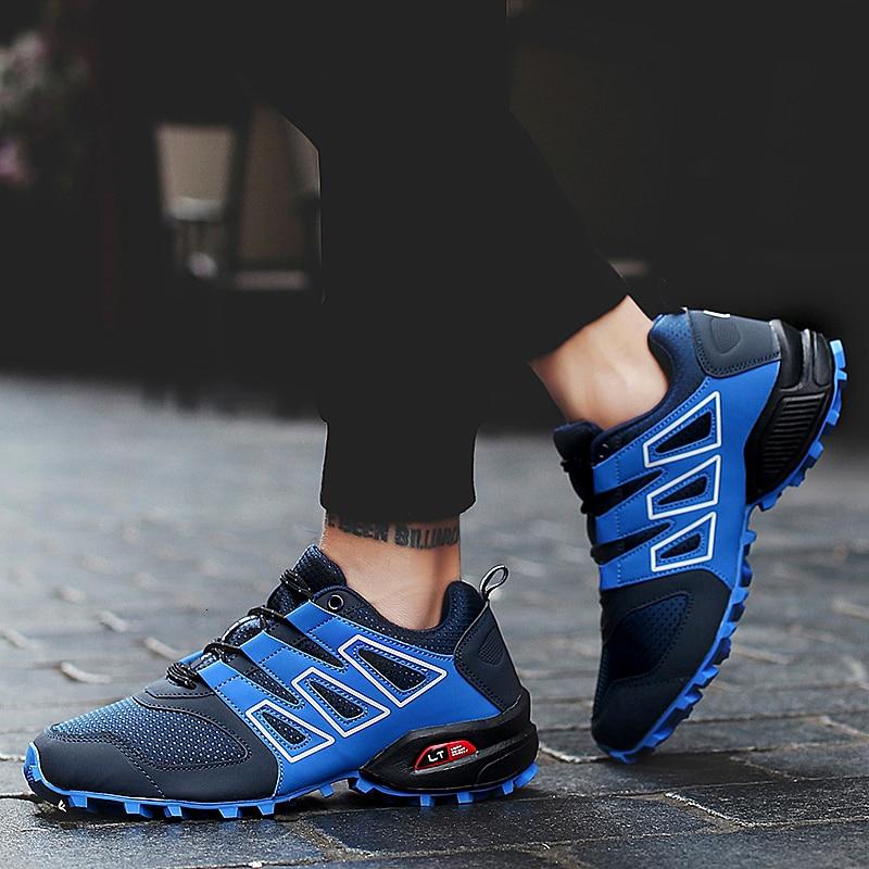 Men's Outdoor Hiking Shoes Climbing Sport Breathable Sneakers - Zebrant