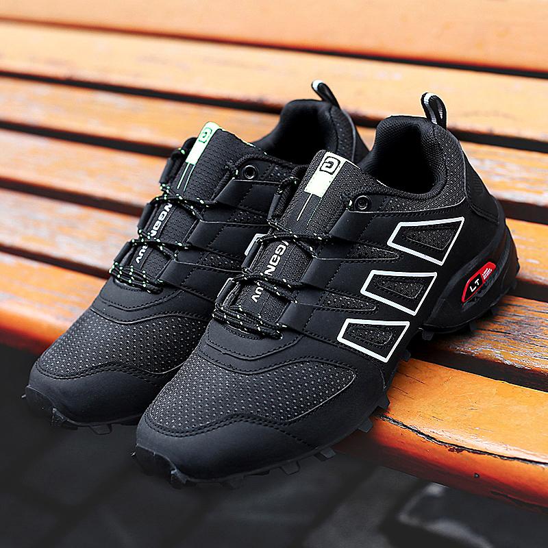 Men's Outdoor Hiking Shoes Climbing Sport Breathable Sneakers - Zebrant