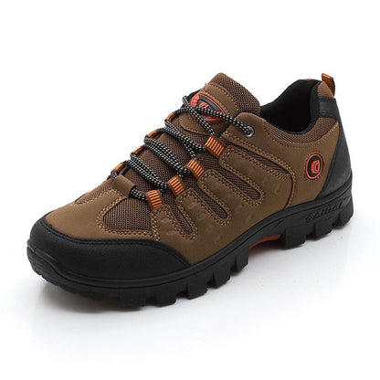 Men's Waterproof Hiking Shoes Travel Shoes Autumn Outdoor Non-slip Wear Sneakers Men Lace Up Trekking Climbing Sports Shoes Male - Zebrant