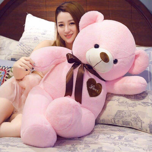 New Giant Big Teddy Bear Skin Cover Plush Toys Skin with Zipper 4 Colors No Cotton New Fashion Plush/nano Doll Pp Cotton Unisex