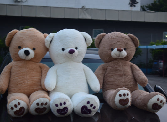 New Hot High Quality 3 Colors Teddy Bear With Scarf Stuffed Animals Bear Plush Toys Doll Pillow Kids Lovers Birthday Baby Gift