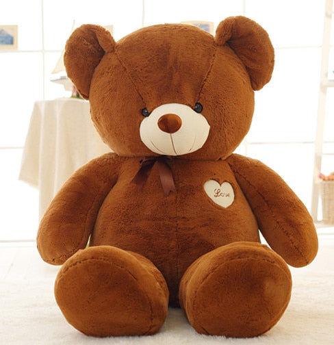 New Hot High Quality 4 Colors Teddy Bear With Love Stuffed Animals Bear Plush Toys Doll Pillow Kids Lovers Birthday Baby Gift