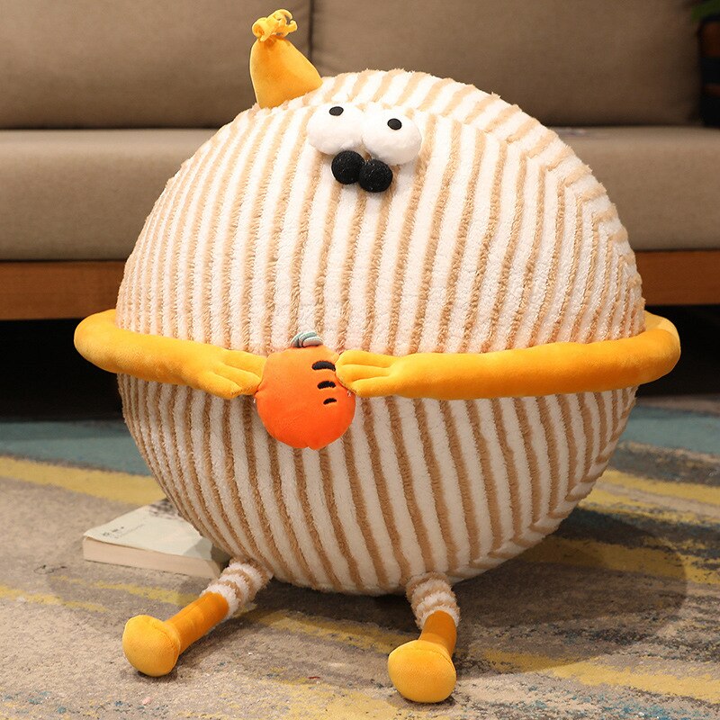 New Inflatable Sofa Plush Toys Cute Chicken Creative Network Cartoon Yoga Ball Cross-border Girlfriend Gift