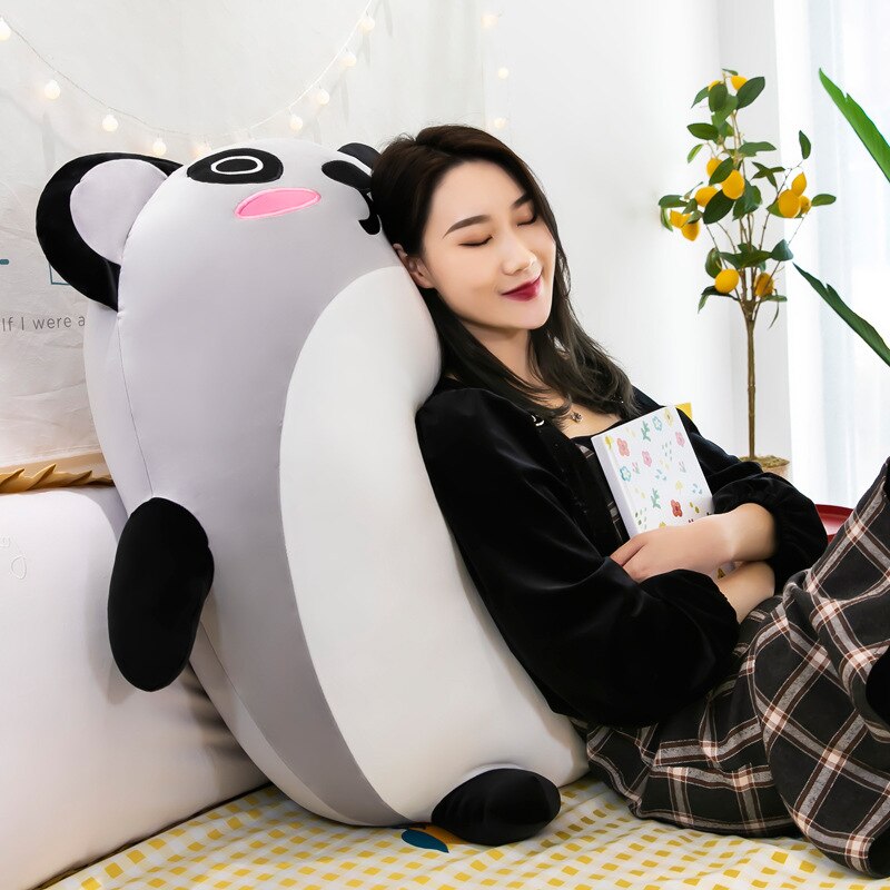 New Large Size Panda Fox Rabbit Cat Plush Toys Kids Cushion Pillow Soft Car Sofa Animal Stuffed Dolls Children Birthday Gift