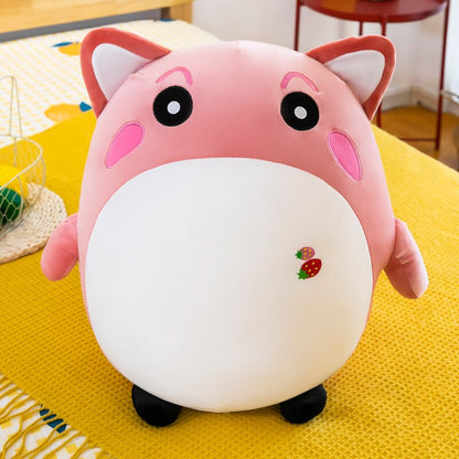 New Large Size Panda Fox Rabbit Cat Plush Toys Kids Cushion Pillow Soft Car Sofa Animal Stuffed Dolls Children Birthday Gift