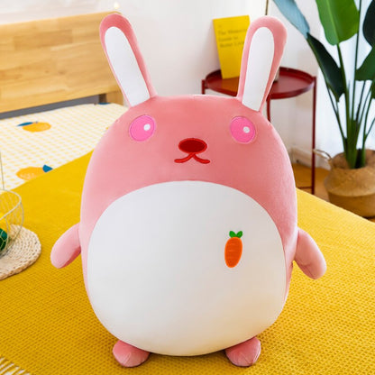 New Large Size Panda Fox Rabbit Cat Plush Toys Kids Cushion Pillow Soft Car Sofa Animal Stuffed Dolls Children Birthday Gift