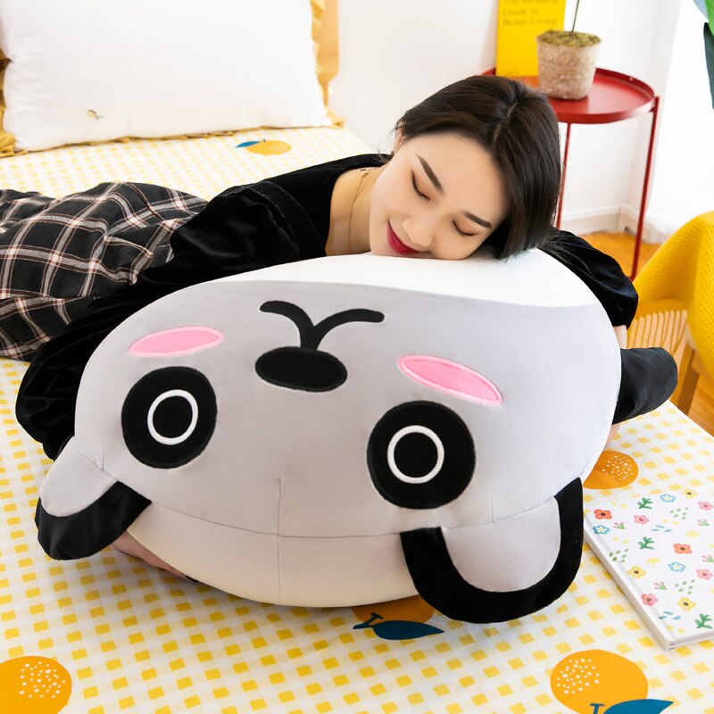 New Large Size Panda Fox Rabbit Cat Plush Toys Kids Cushion Pillow Soft Car Sofa Animal Stuffed Dolls Children Birthday Gift