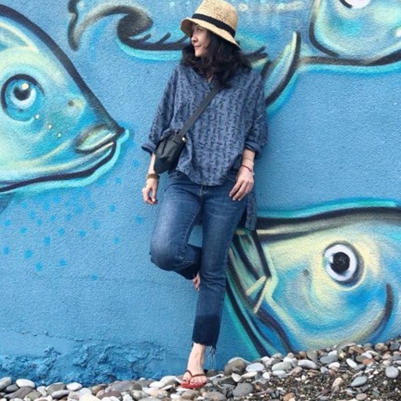 New Long Sleeve Casual Loose Linen Shirt