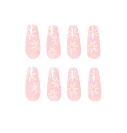 Tianyuanfeng sunflower PRESS ON NAILS