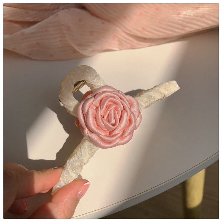 Art Roses Hair Clips