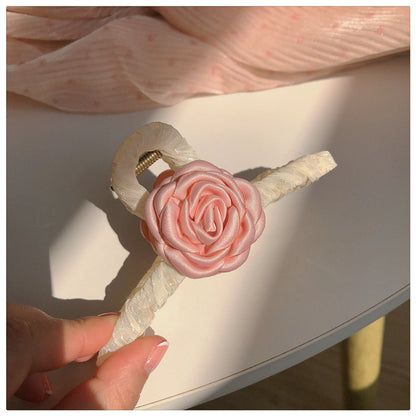 Art Roses Hair Clips