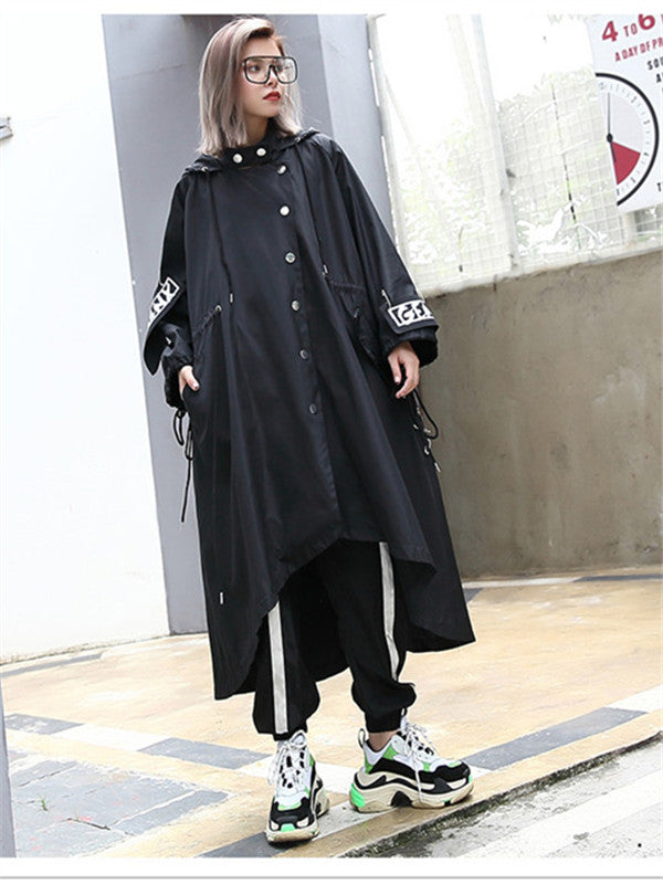 New Printed Cropped Long Outwear