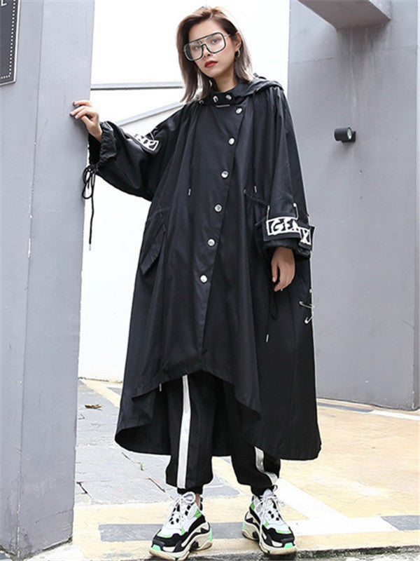 New Printed Cropped Long Outwear