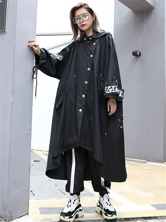 New Printed Cropped Long Outwear