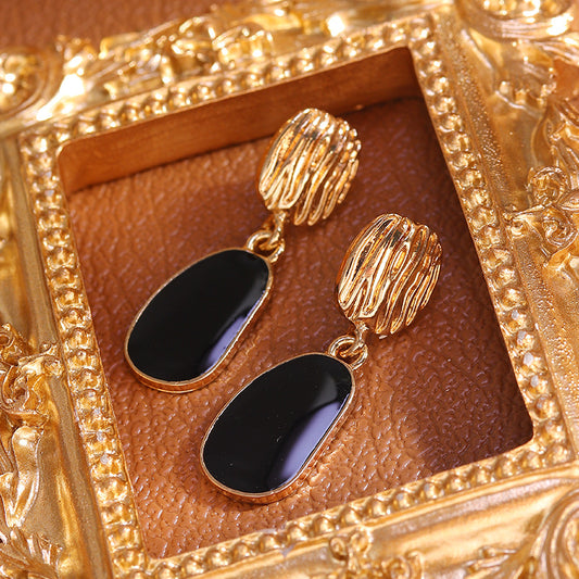 S925 Silver Needle Geometric Fashion Earrings