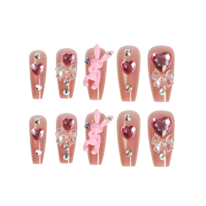 Violent rabbit PRESS ON NAILS