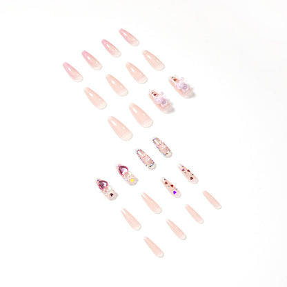 Flame nail patch Press on nails