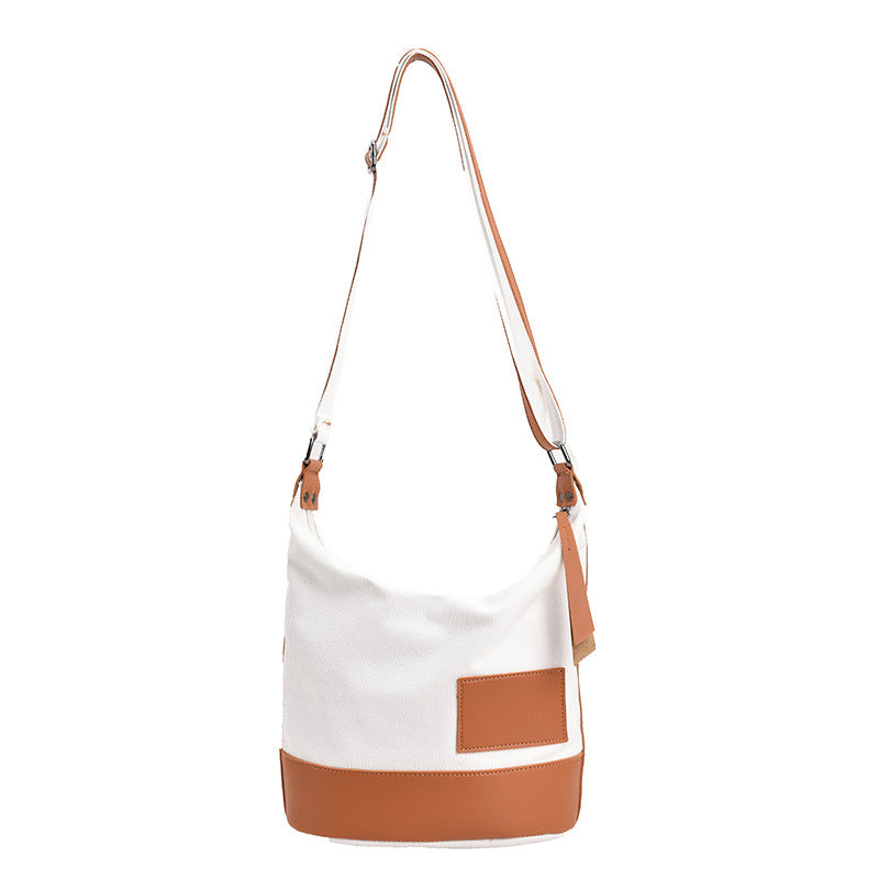 Lightweight large-capacity canvas handbag leisure slung commuter handbag Spring/Summer 2022 new fashion shoulder cloth bag