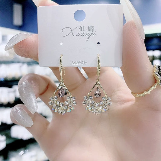 Fashion flower earrings