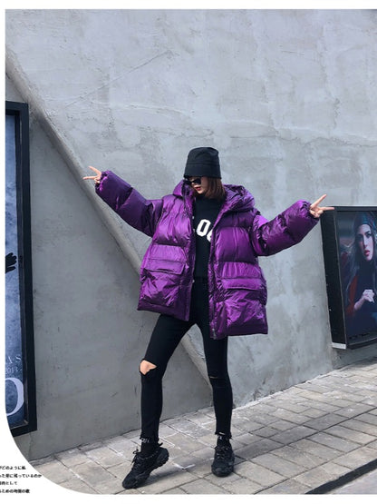 LOOSE PADDED BREAD COTTON COAT