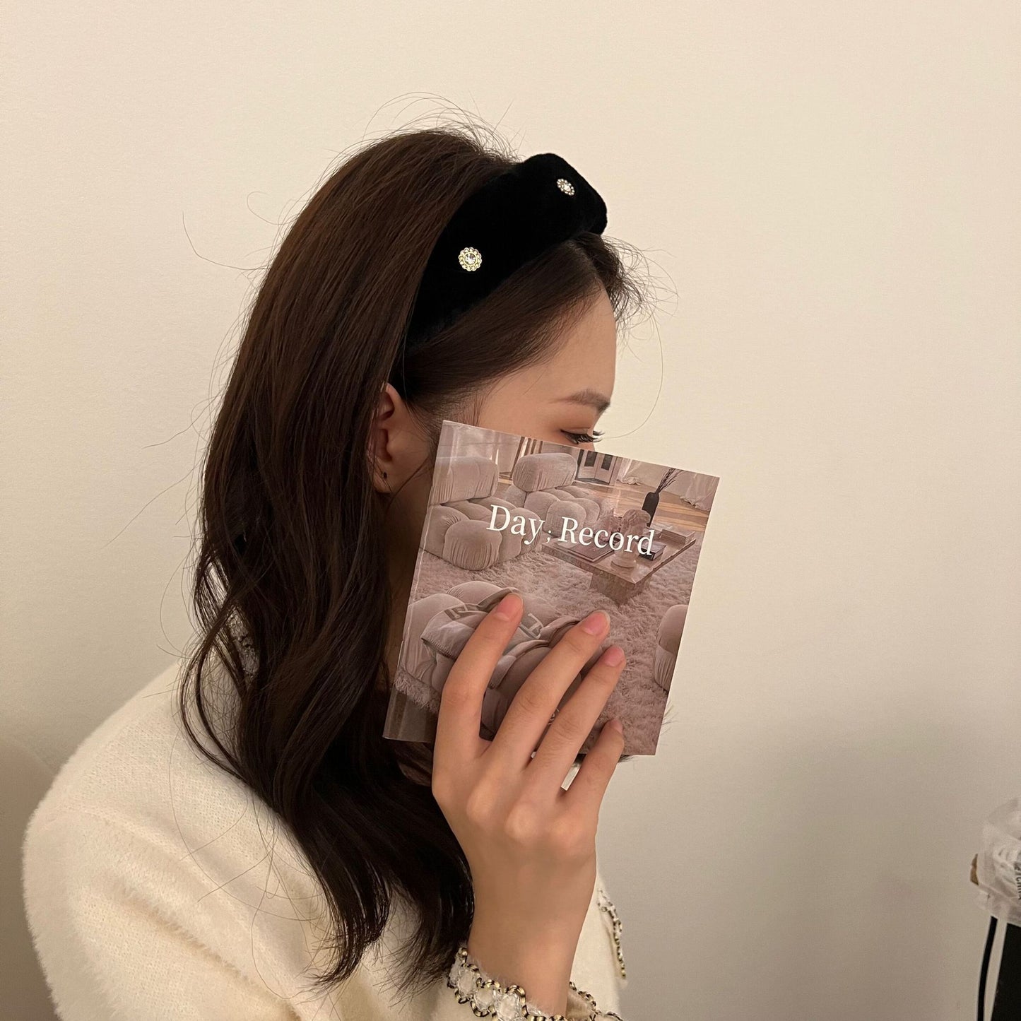 Zircon plush hair bands