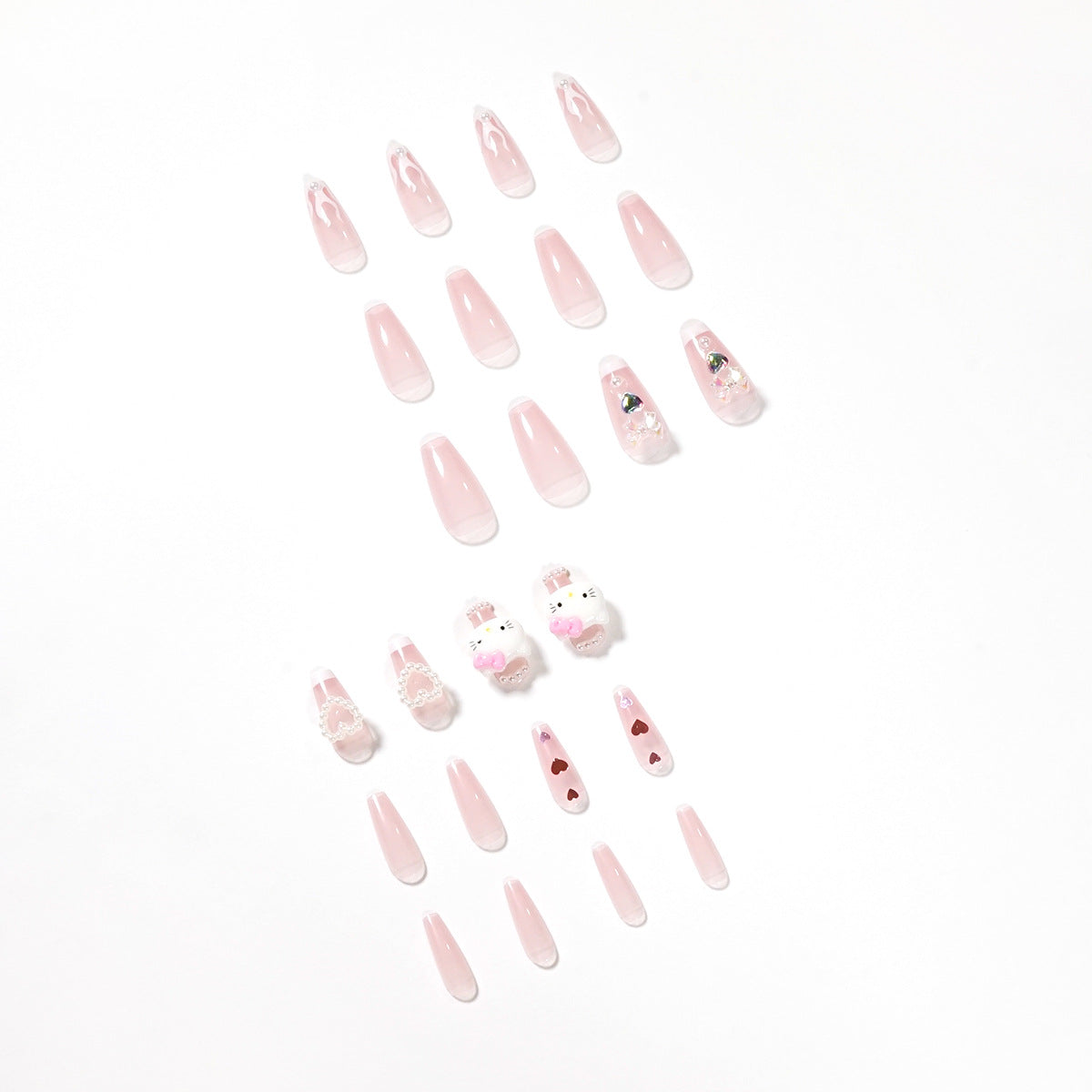 Millennium spice girl PRESS ON NAILS