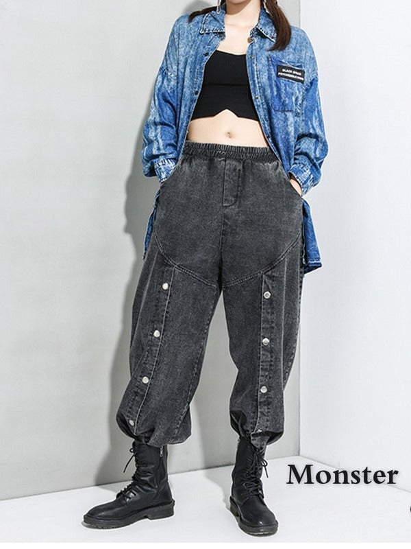 Vintage Washable Loose Cropped Lapel Shirt