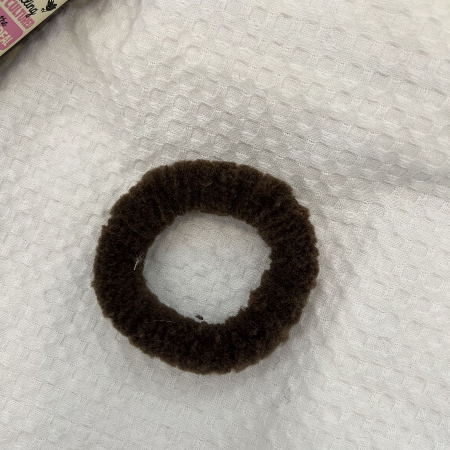 Colored plush Hair Ties