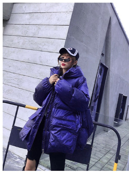 LOOSE PADDED BREAD COTTON COAT