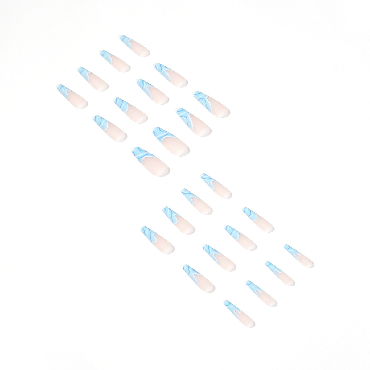 Ocean simplicity PRESS ON NAILS