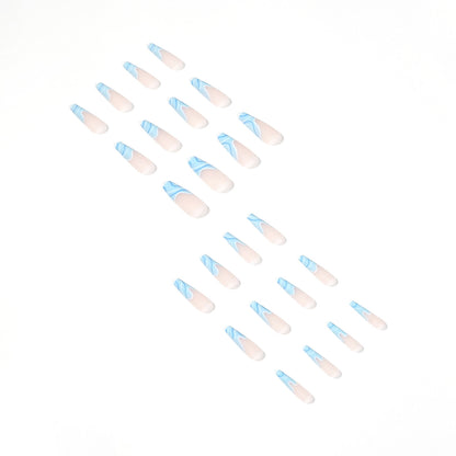 Ocean simplicity PRESS ON NAILS