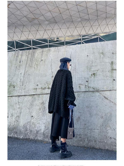 COOL ASYMMETRIC HIGH-WAIST A-LINE SKIRT - Zebrant