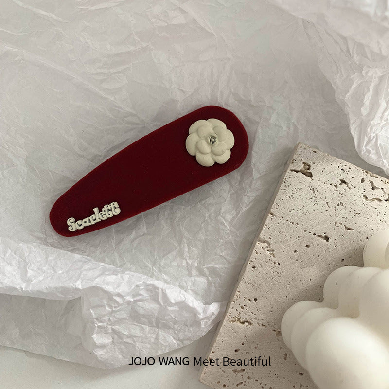 Red Christmas Hair Clips