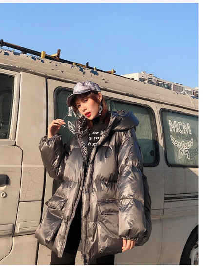 LOOSE PADDED BREAD COTTON COAT