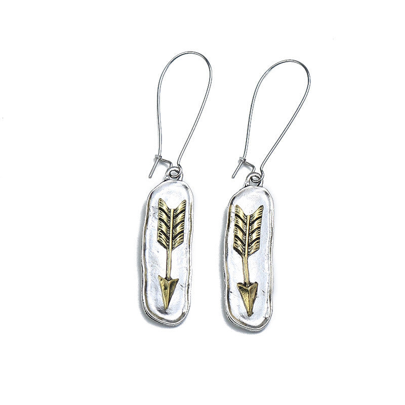 Bohemian fashion alloy long earrings