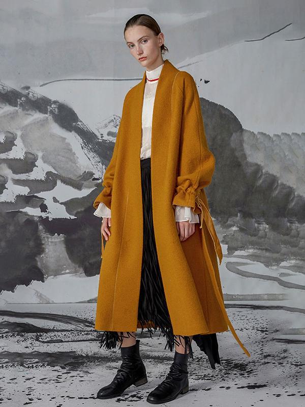 Autumn Winter Elegant  Trench Coat