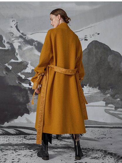 Autumn Winter Elegant  Trench Coat
